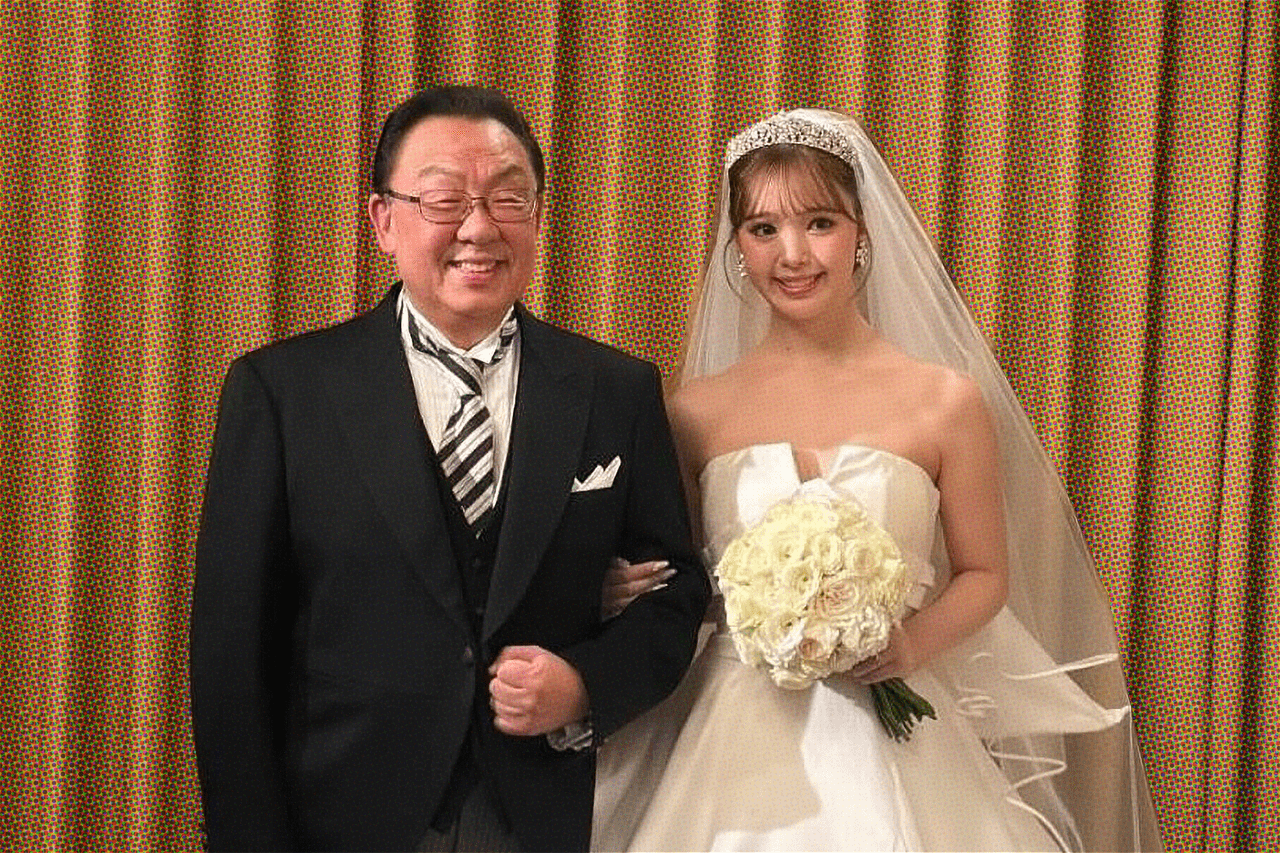 梅沢富美男、藤田ニコルの結婚式で「父親役」を務め感無量 － 藤田「ドキドキしながらお願いした日のことを思い出します」