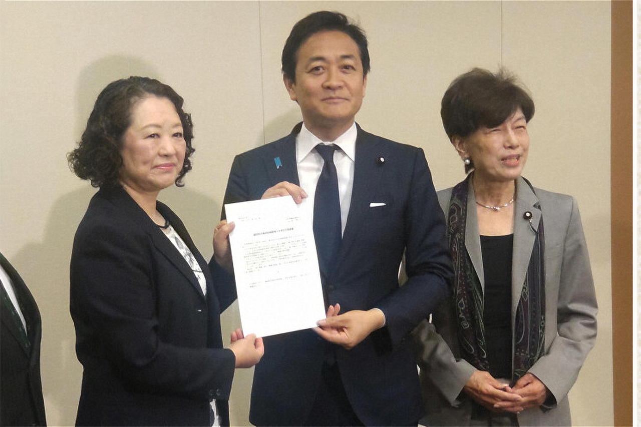 国民民主・玉木代表「選択的夫婦別姓の早期実現が重要」　連合会長と会談