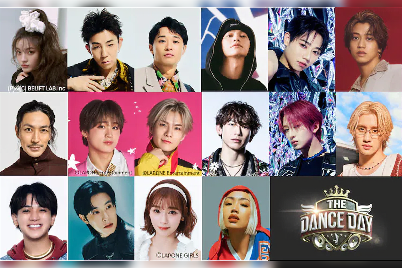 「THE DANCE DAY」ハーフタイムショーに高橋海人、宮近海斗、ユンホが登場