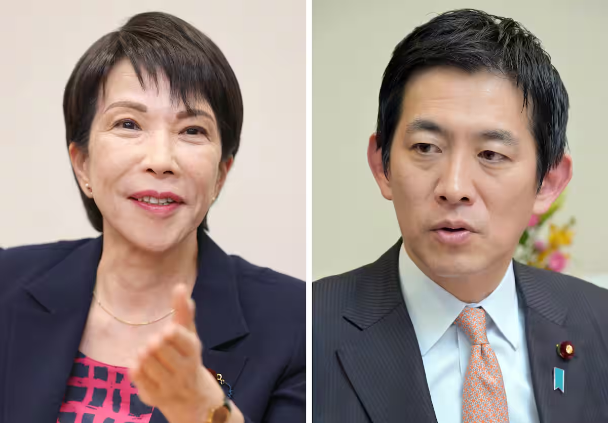 自民党総裁選、小林氏と高市氏の一本化不発